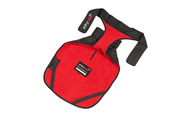 Dryrobe Dog Coat Black/Red-5